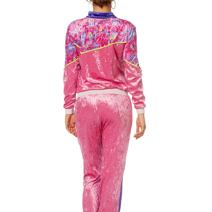 Tracksuit 80s Velvet Ladies