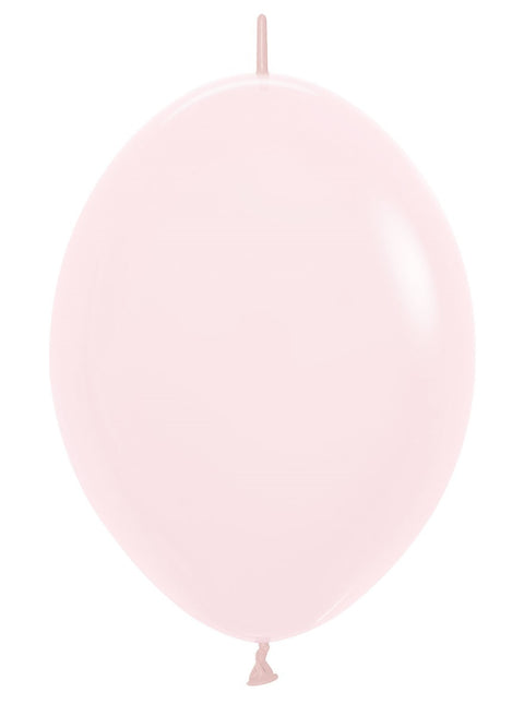 Ballons Pastel Rose Mat 30cm 50pcs