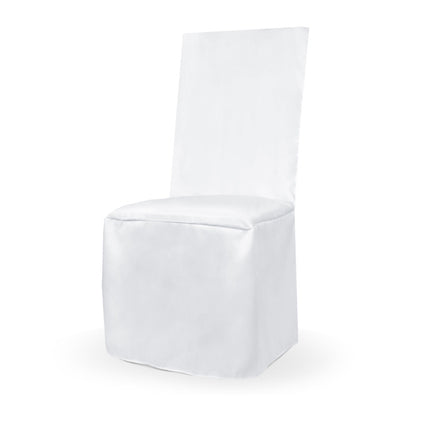 Housse de chaise blanche