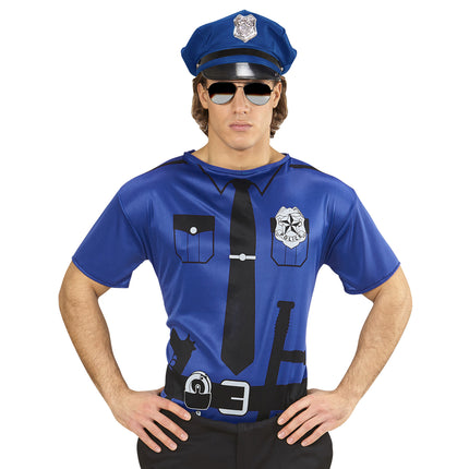 Chemise de police pour hommes