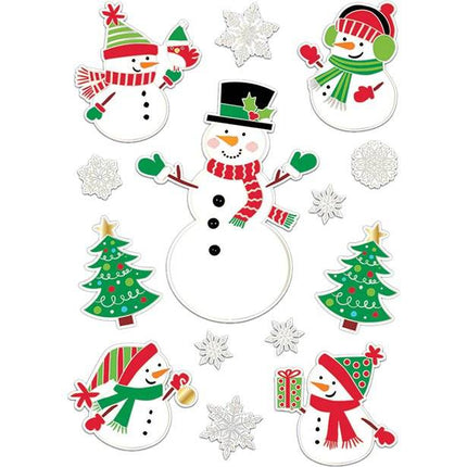 Autocollants de fenêtre de Noël 14pcs
