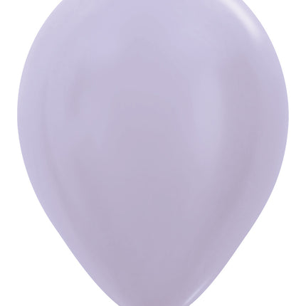 Ballons de baudruche lilas perle 30cm 50pcs