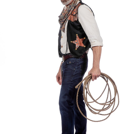 Gilet de cow-boy serpent