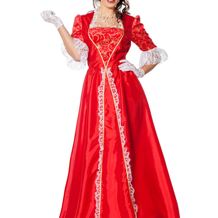 Robe médiévale rouge
