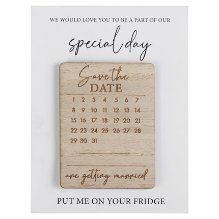 Invitations de mariage en bois 10pcs