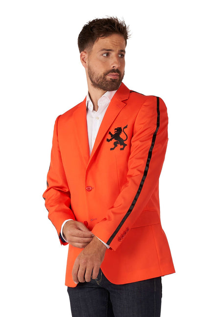 Orange Holland Blazer Hommes <tc>OppoSuits</tc>