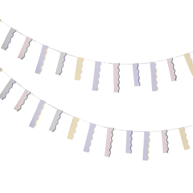 Guirlande colorée Pastel 5m