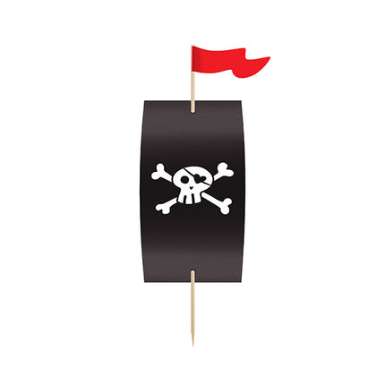 Set de cupcakes Pirate 6pcs
