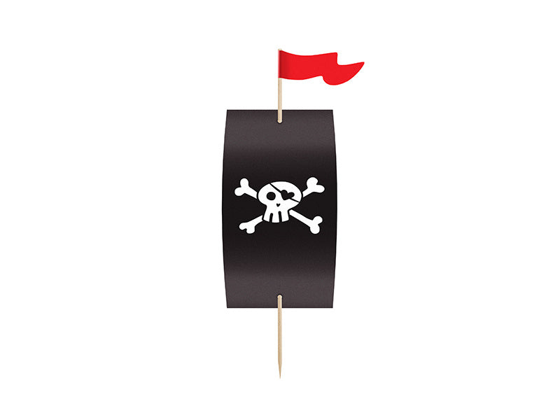 Set de cupcakes Pirate 6pcs