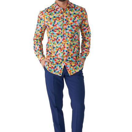 Chemise Party Confetti Hommes <tc>OppoSuits</tc>