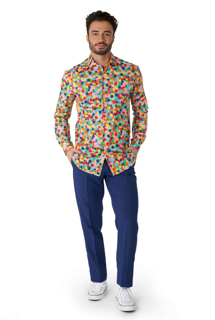 Chemise Party Confetti Hommes <tc>OppoSuits</tc>
