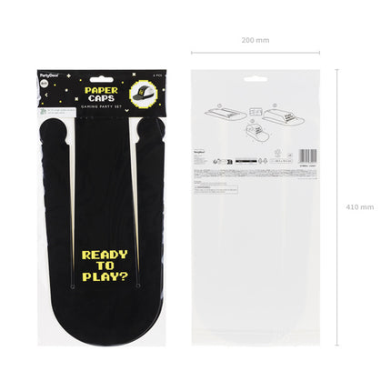 Chapeau de jeu 38cm 6pcs