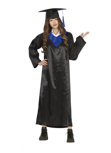Robe de fin d'études Noir Bleu Dames