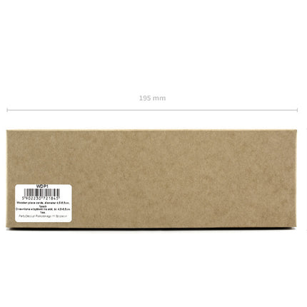 Cartes de table en bois 6pcs