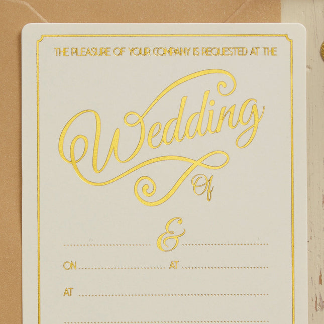 Invitations ivoire 17cm 10pcs