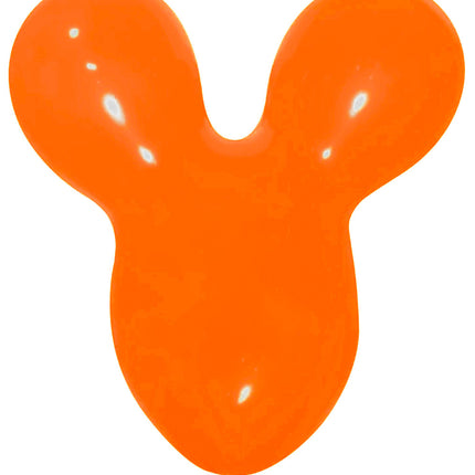 Ballons Tête de Souris Orange 25pcs