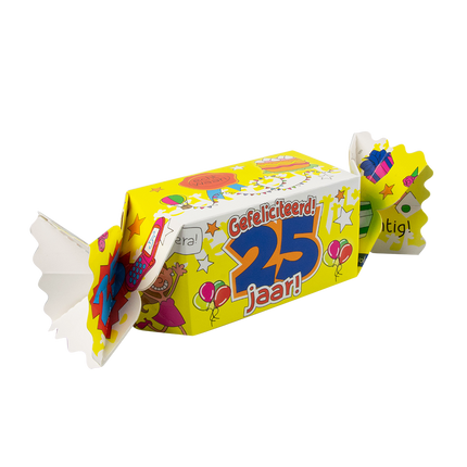 Boîte cadeau 25 ans 26cm