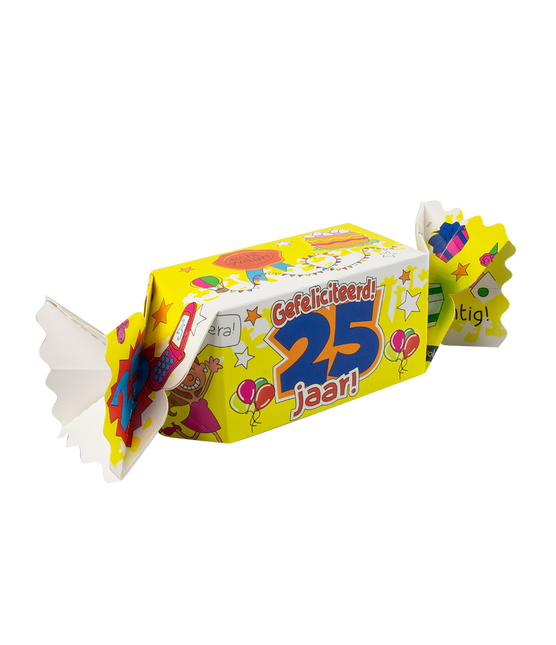 Boîte cadeau 25 ans 26cm