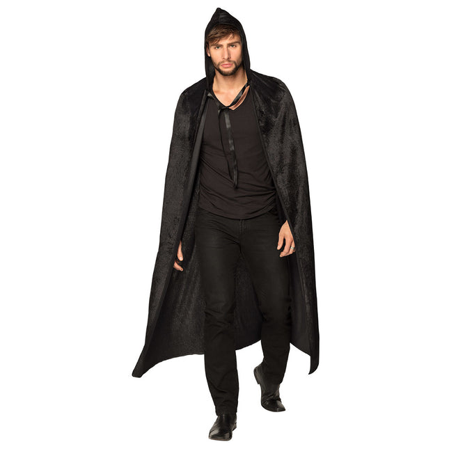 Cape d'Halloween Noire 1.65m