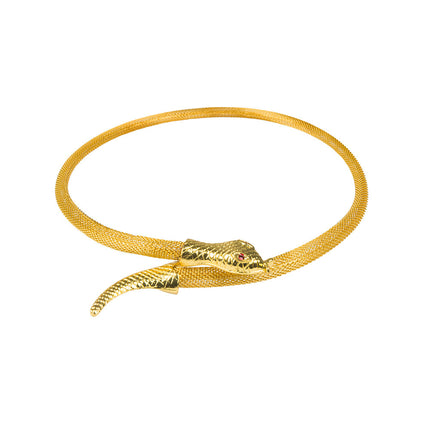 Collier serpent or