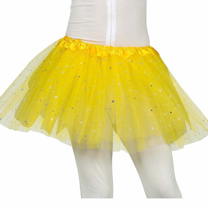 Tutu jaune étoiles 30cm