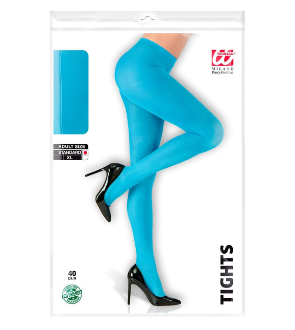Collants bleus pour dames