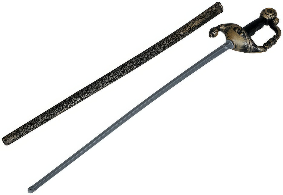 Fausse épée avec fourreau 66cm