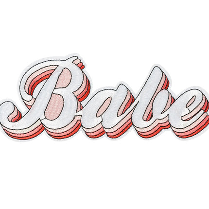 Emblème de fer Babe 20cm