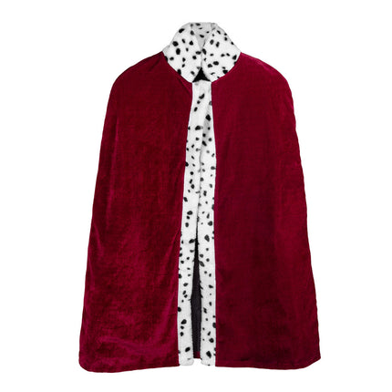 Manteau du roi enfant rouge bordeaux 90cm