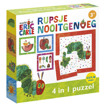 Caterpillar Never Enough 4-in-1 Puzzle