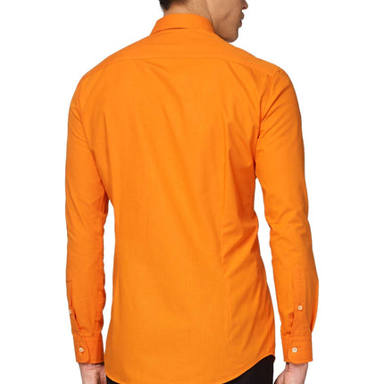 Chemise orange Hommes <tc>OppoSuits</tc>