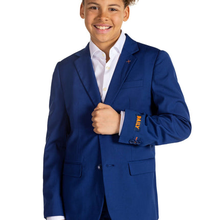 Costume quotidien bleu foncé Garçon Ado <tc>OppoSuits</tc>