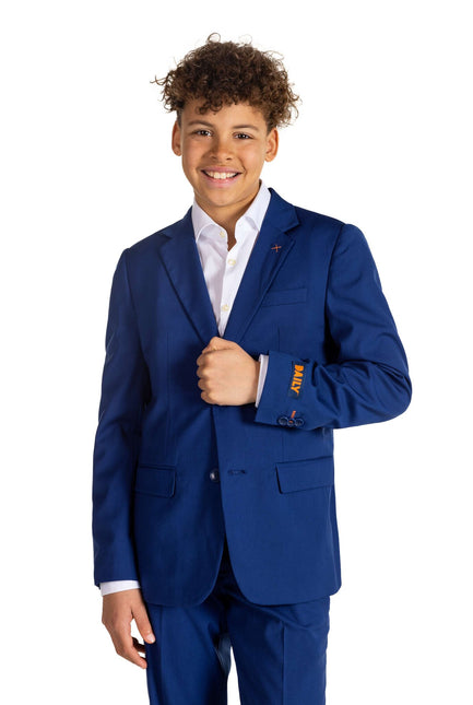 Costume quotidien bleu foncé Garçon Ado <tc>OppoSuits</tc>