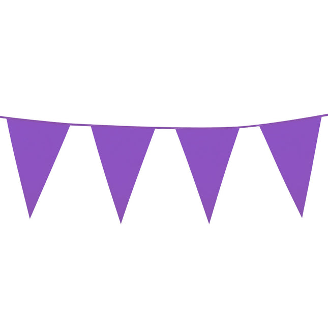 Guirlande violette large 10m