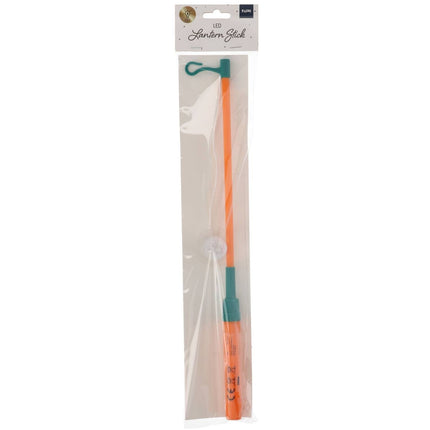 Bâton de lanterne Orange 40cm incl. batterie