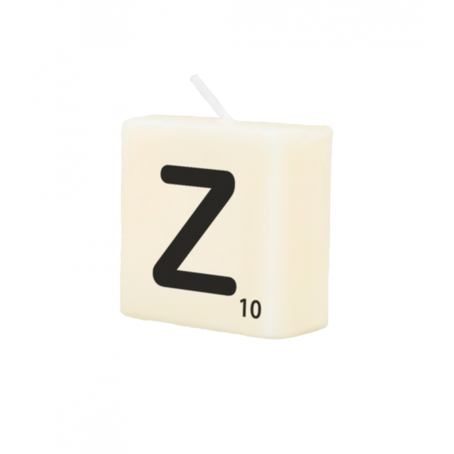Bougie lettre Z 4cm