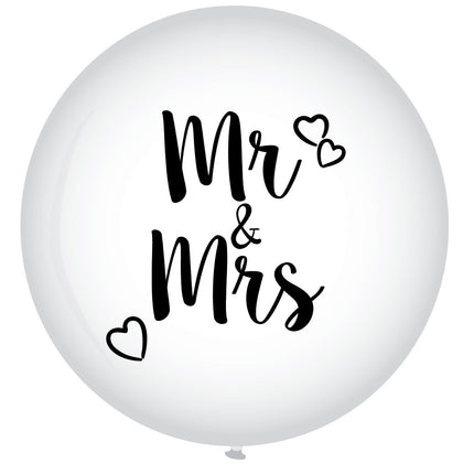 Ballon Mr & Mrs XL 90cm