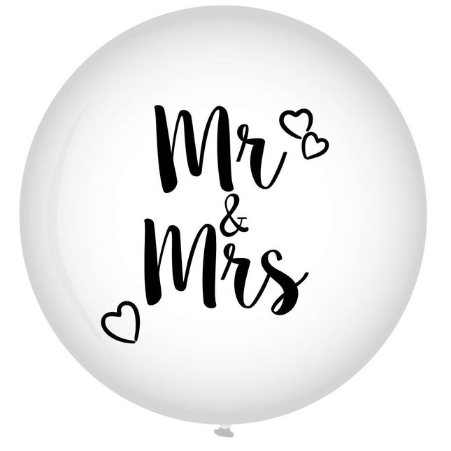 Ballon Mr & Mrs XL 90cm