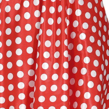 Costume de Minnie Mouse Rouge Blanc Dames