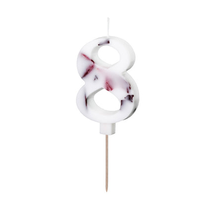 Pétales de bougie 8 ans 8cm