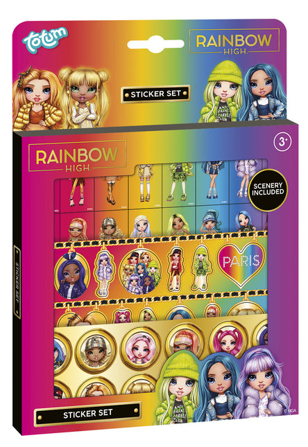 Jeu d'autocollants Rainbow High