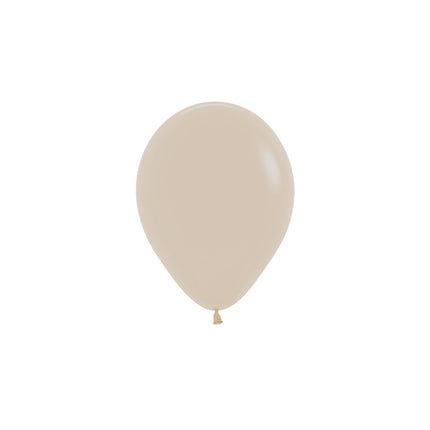 Ballons de baudruche sable blanc 12cm 50pcs