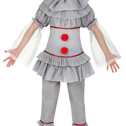 Costume d'Halloween de clown tueur pour enfant