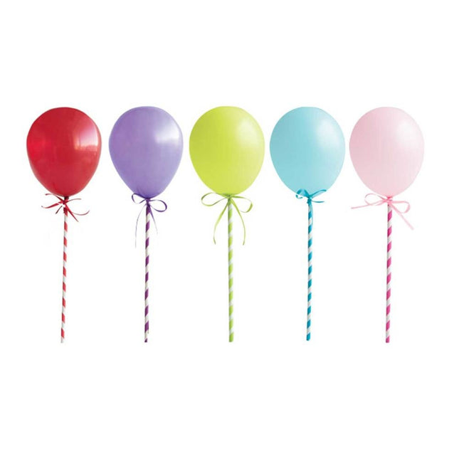 Décor de gâteau Ballons 32.1cm 5pcs