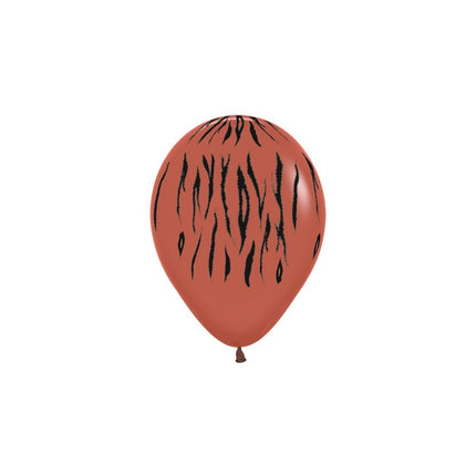 Ballons Impression Animaux Encre Métallique 12cm 50pcs
