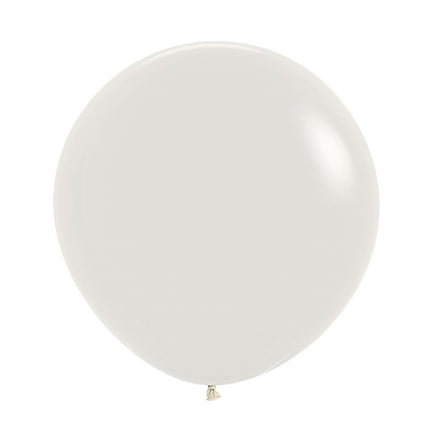 Ballons Pastel Crépuscule Crème 61cm 10pcs