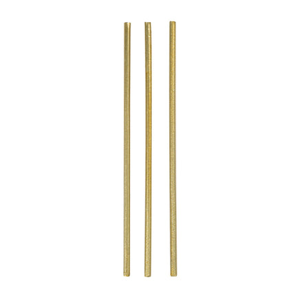 Bougies dorées 10cm 18pcs