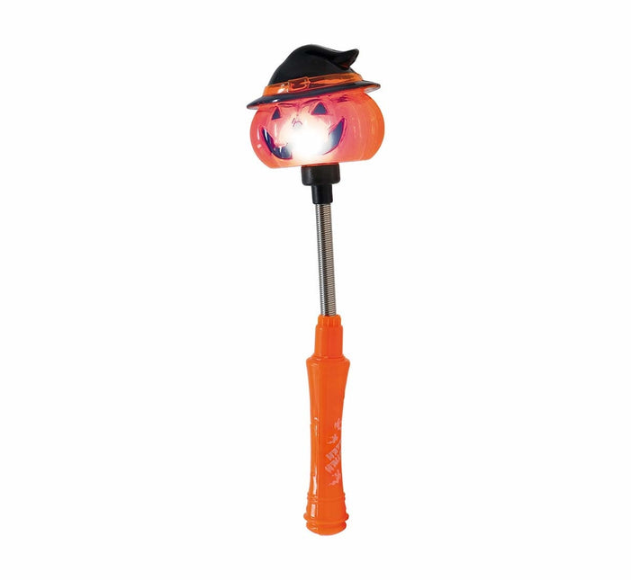 Baguette d'Halloween Citrouille avec lumière 24cm