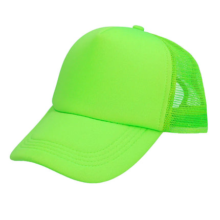 Casquette vert fluo ajustable