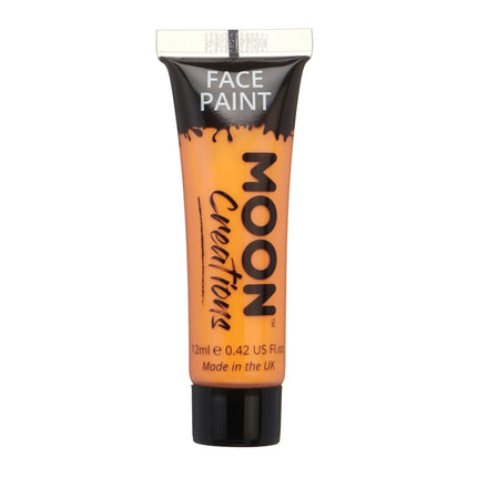 <tc>Moon Creations</tc> Peinture pour le visage Orange 12ml